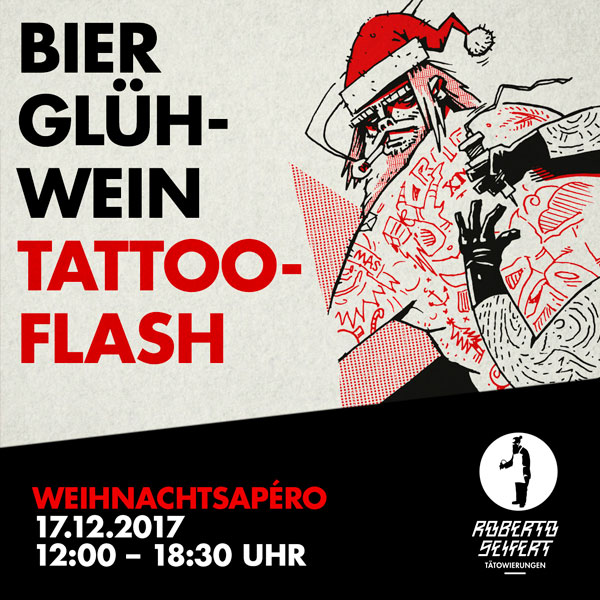 Roberto Seifert Tätowierungen – Bier, Glühwein, Tattooflash